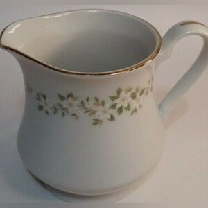 Vintage Ecko Fine Porcelain Creamer "Spring Meadow" pattern